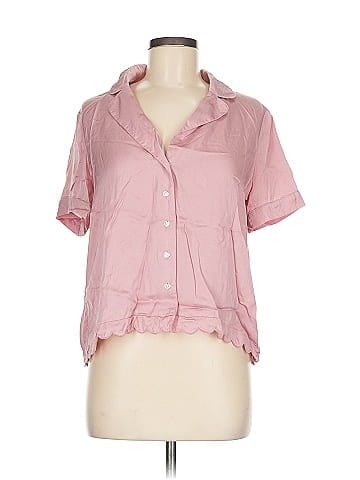 BHLDN Short Sleeve Blouse (view 1)