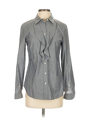 Ann Taylor Long Sleeve Button-Down Shirt (view 1)