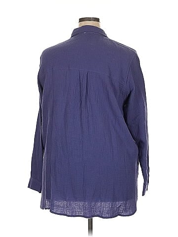 Jessica Simpson Long Sleeve Button-Down Shirt (view 2)