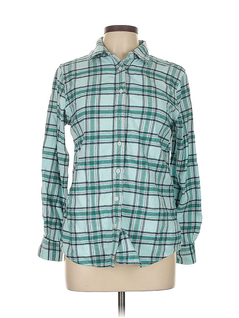 Click to view more detailed imagery on our partner's website Pre-owned Lands' End Long Sleeve Button Down Shirt In Blue