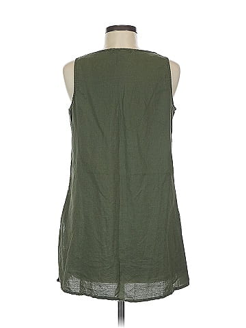 August Silk Sleeveless Blouse (view 2)