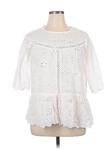 Suzanne Betro 3/4 Sleeve Blouse (view 1)