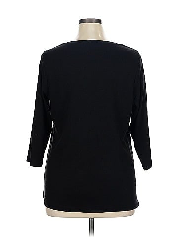 Bob Mackie 3/4 Sleeve T-Shirt (view 2)