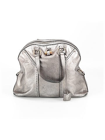 Yves Saint Laurent Muse Oversized Leather Shoulder Bag (view 1)