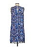 Chelsea28 100% Polyester Paisley Blue Casual Dress Size S - photo 2