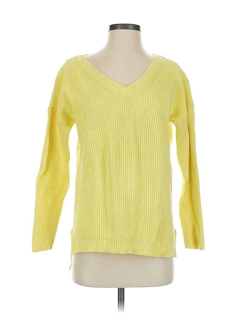 Click to view more detailed imagery on our partner's website Pre-owned 525 America Pullover Sweater In Yellow