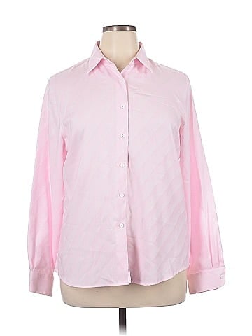Foxcroft Long Sleeve Button-Down Shirt (view 1)