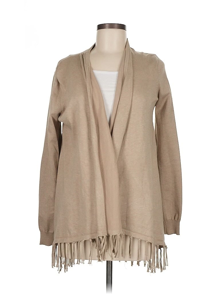 Pre-owned Joseph A Cardigan Sweater In Brown