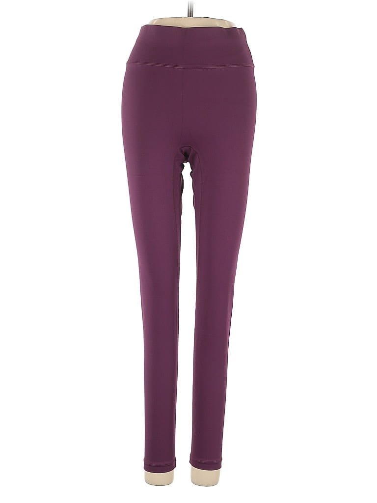 Pre-owned Bandier Active Pants In Purple