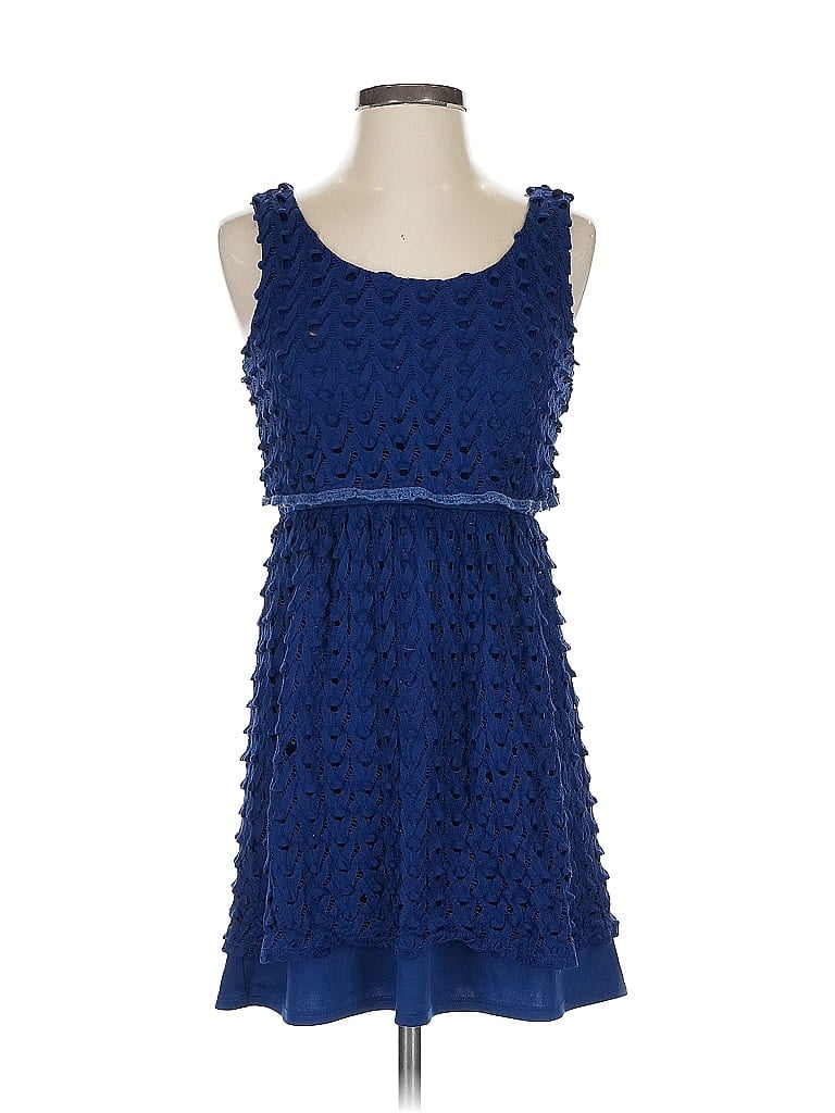Pre-owned Lily Rose Casual Dress In Blue