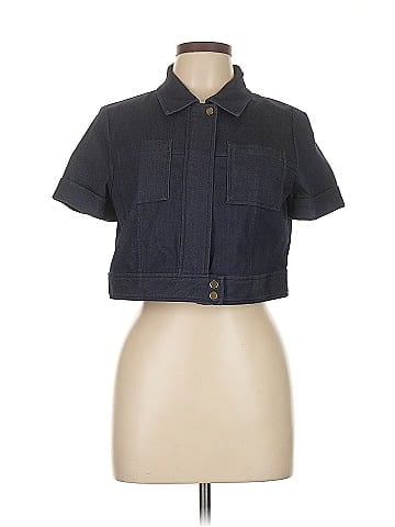 Worth New York Denim Vest (view 1)