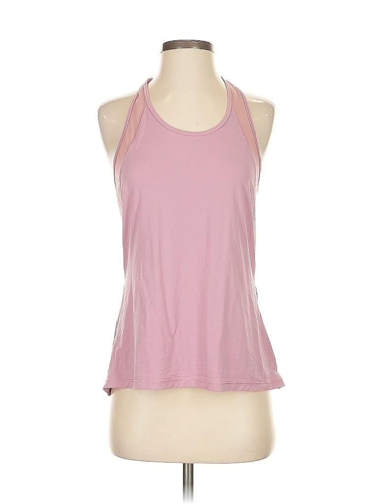 VICTORIA SPORT Pre-owned Tank Top Pink Halter Neckline Tops