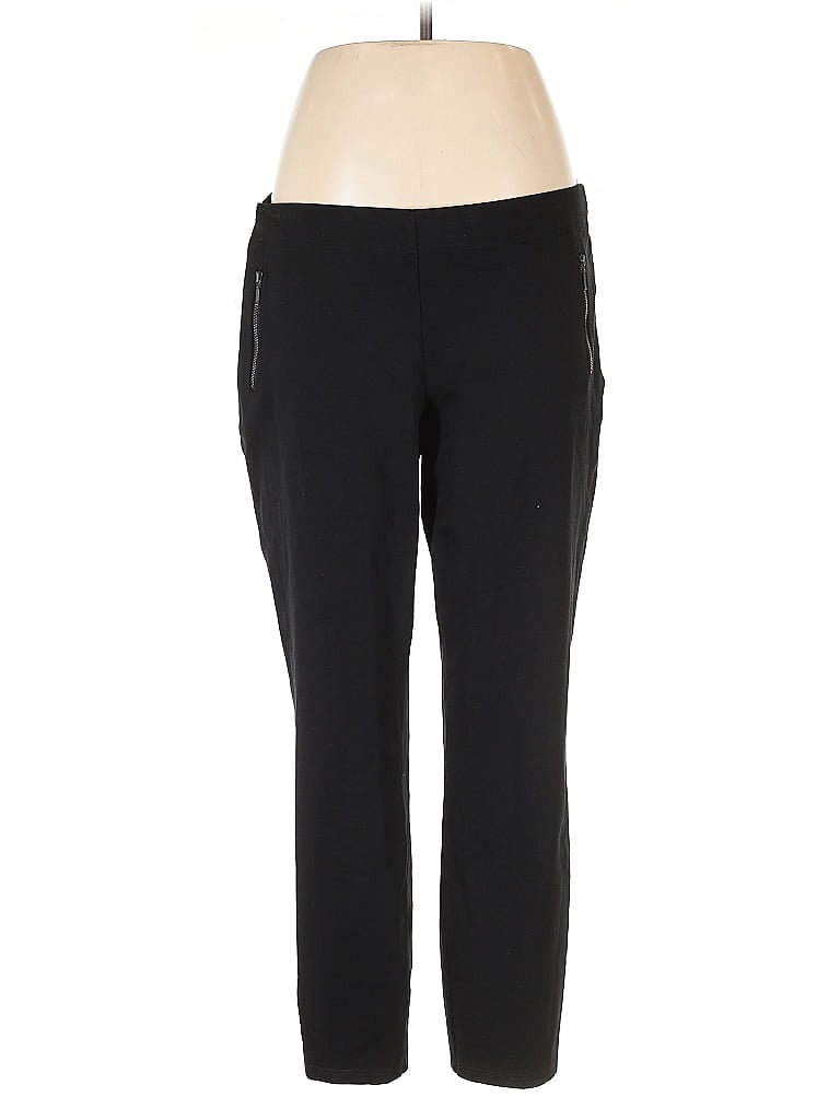 Pre-owned Eileen Fisher Active Pants In Black