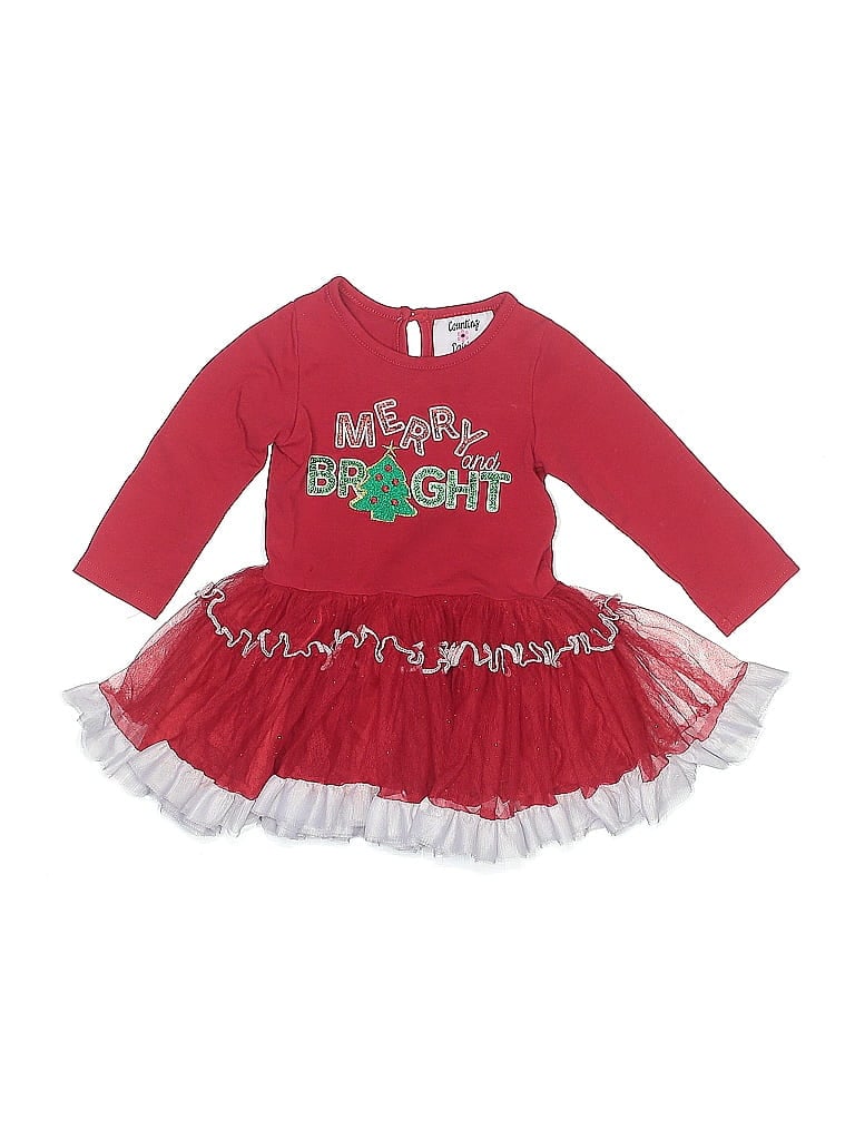 Counting Daisies Red Dress 12-18 MO / 18 MO - photo 1