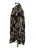 J by Joie Animal Print Black Long Sleeve Blouse Size M - photo 5