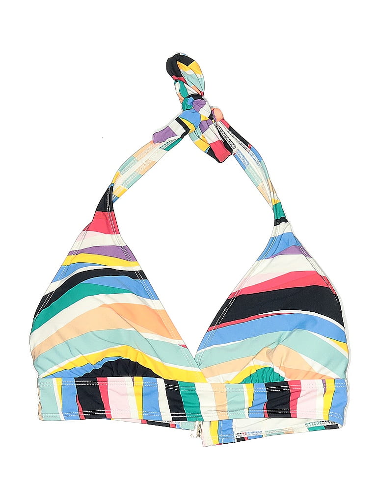 Anne Cole Print Yellow Swimsuit Top Size M 62 off ThredUp