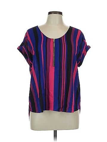 Bold Elements Short Sleeve Blouse (view 1)