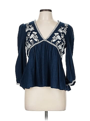 Zara TRF 3/4 Sleeve Blouse (view 1)