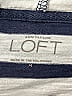 Ann Taylor LOFT Outlet 100% Cotton White Blue Cardigan Size M - photo 3
