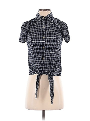 Paper Crown Short Sleeve Blouse (view 1)
