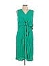 Chelsea28 100% Viscose Green Casual Dress Size L - photo 1