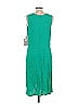 Chelsea28 100% Viscose Green Casual Dress Size L - photo 2
