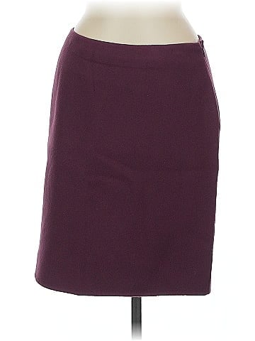 Linda Allard Ellen Tracy Wool Skirt (view 1)