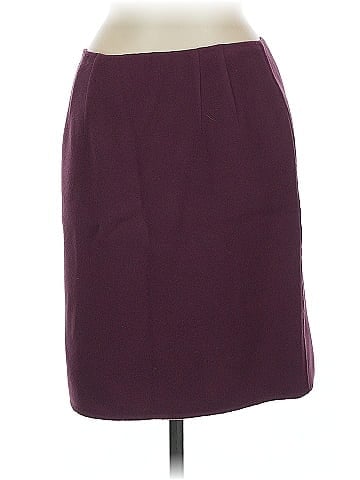 Linda Allard Ellen Tracy Wool Skirt (view 2)