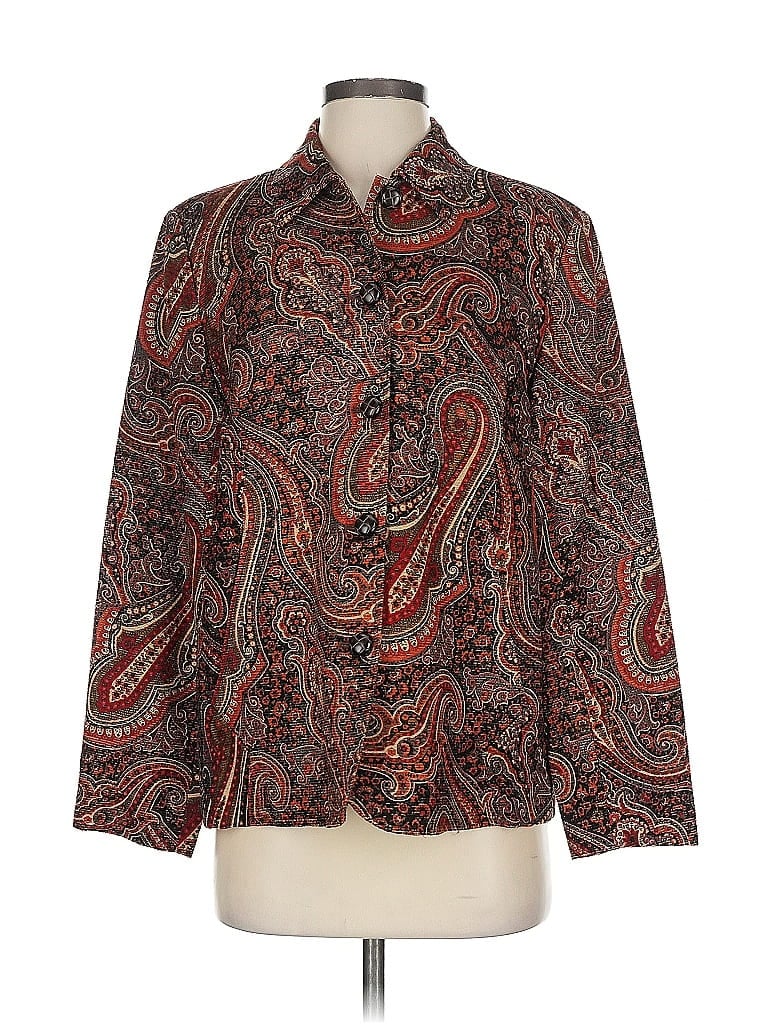 COLDWATER CREEK Pre-owned Blazer Jacket In Brown