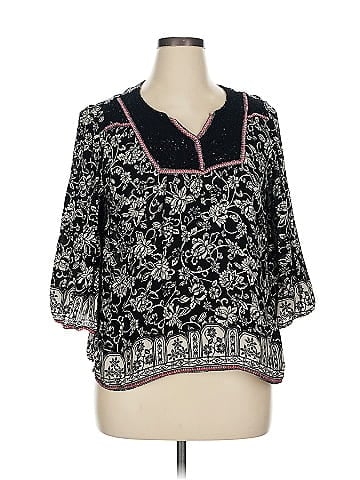 db established 1962 3/4 Sleeve Blouse (view 1)