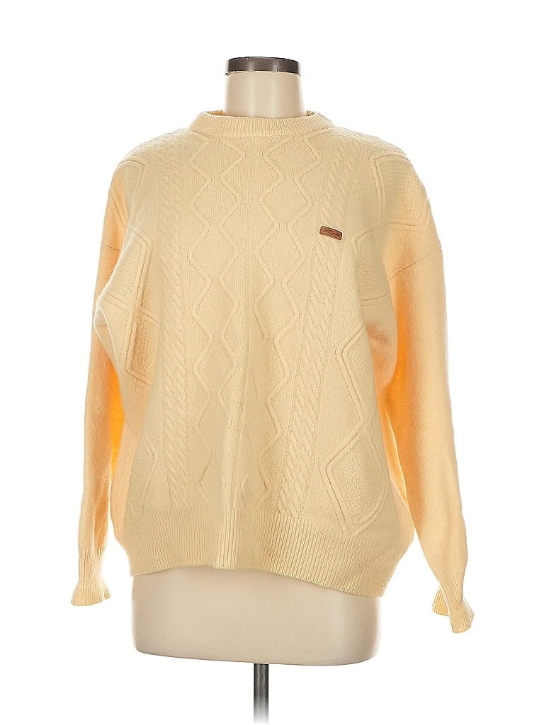 Les Copains Yellow Pullover Sweater Size M - photo 1