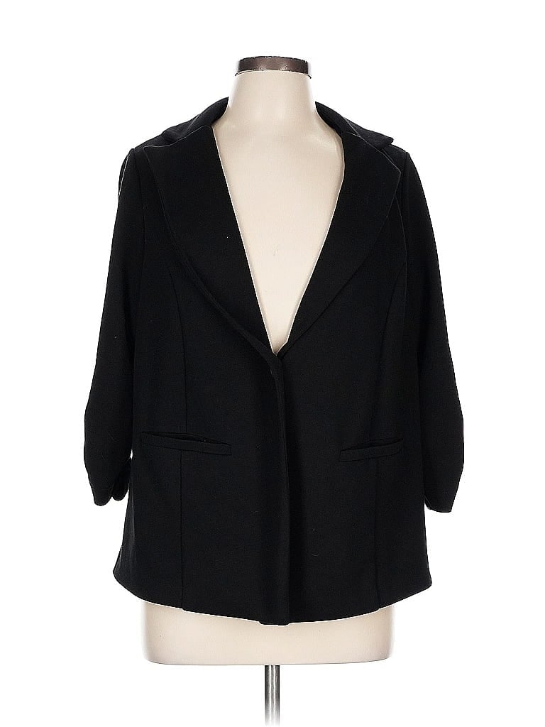 Pre-owned Torrid Blazer Jacket In Black