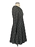 Plastic Island Houndstooth Gray Casual Dress Size S - photo 3