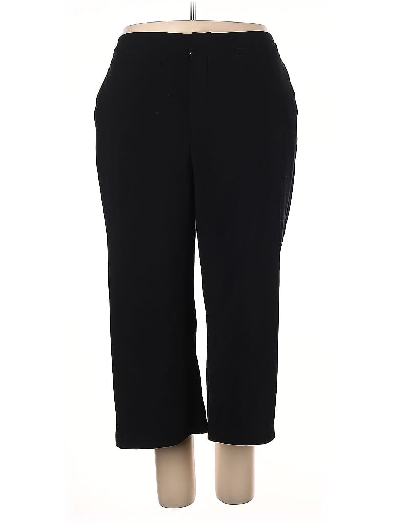 Pre-owned H By Halston Casual Pants In Black