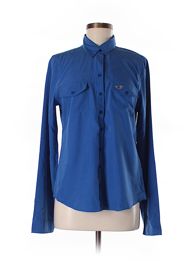 Hollister Long Sleeve Button Down Shirt - 64% off only on thredUP