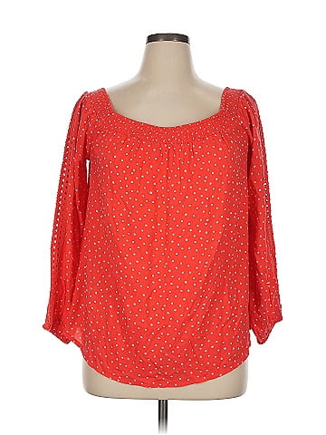 Maurices 3/4 Sleeve Blouse (view 1)