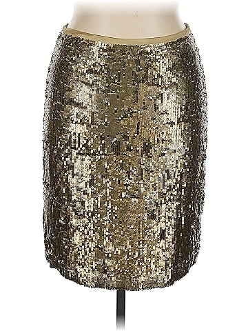 Badgley Mischka Silk Skirt (view 1)