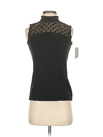 August Silk Sleeveless T-Shirt (view 1)