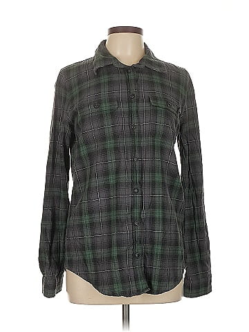 Elizabeth and James Long Sleeve Button-Down Shirt (view 1)