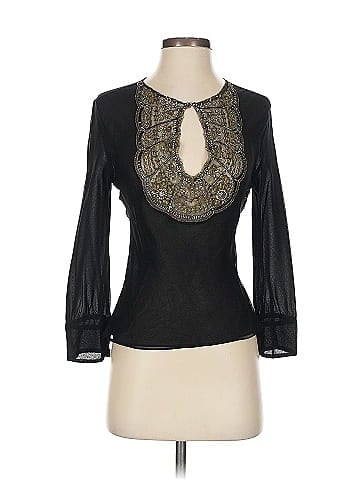 Lela Rose 3/4 Sleeve Silk Top (view 1)