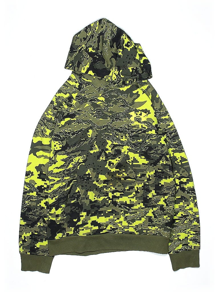 Click to view more detailed imagery on our partner's website Pre-owned Under Armour Kids' Pullover Hoodie In Green