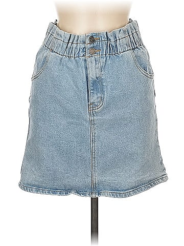 Wishlist Denim Skirt (view 1)