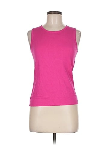 August Silk Sleeveless T-Shirt (view 1)