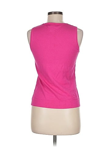 August Silk Sleeveless T-Shirt (view 2)