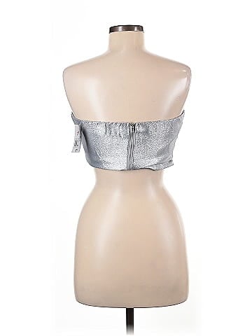 A. Peach Sleeveless Top (view 2)