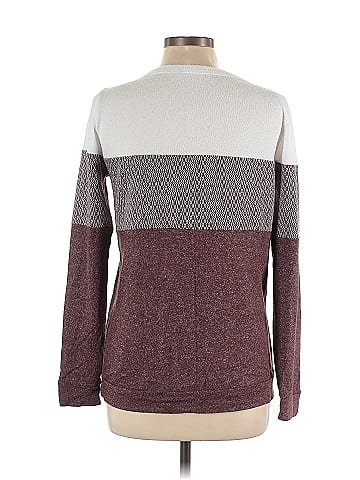 Pink Clover Pullover Sweater (view 2)