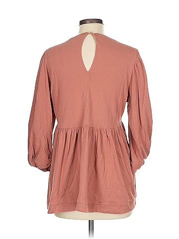 Easel 3/4 Sleeve Blouse (view 2)
