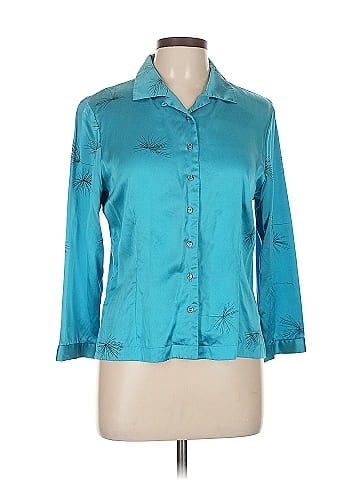Nicole Miller 3/4 Sleeve Button-Down Shirt (view 1)