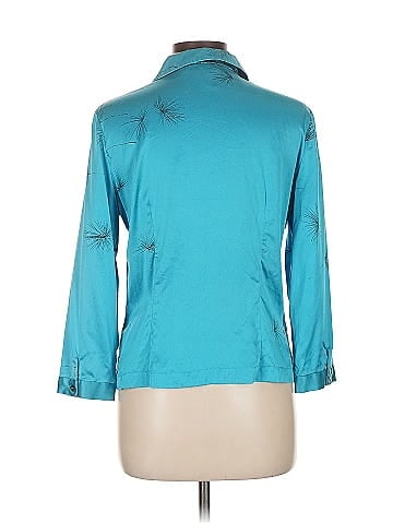 Nicole Miller 3/4 Sleeve Button-Down Shirt (view 2)