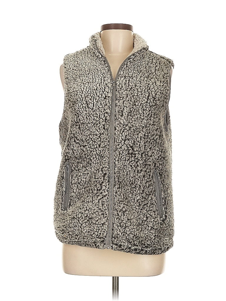 Pre-owned Thread & Supply Sweater Vest In Gray